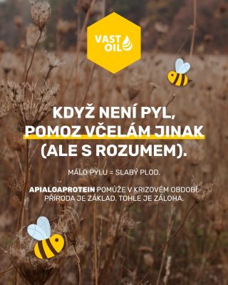 Letní měsíce můžou být pro včely náročné. 🌾 Když v krajině chybí pyl, matka klade méně vajíček, plod slábne a včelstvo...